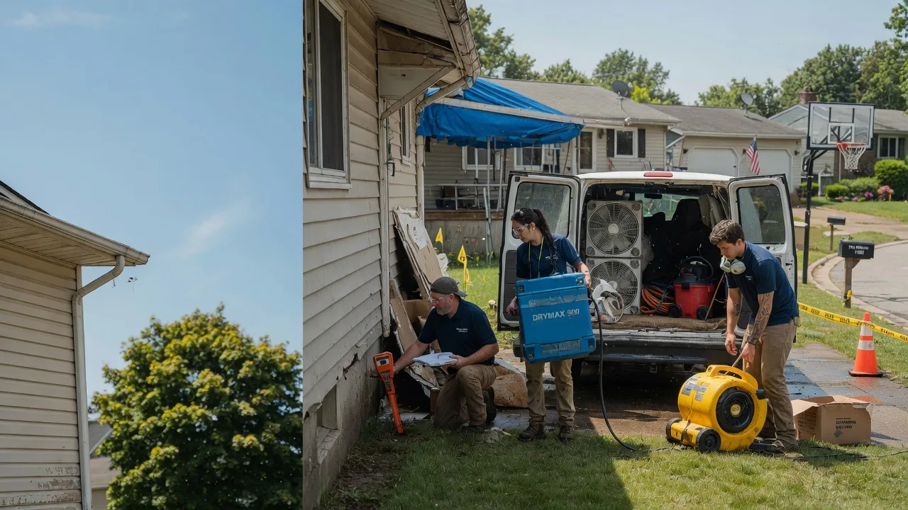 Ceiling Leak Cleanup in Delmar, DE near me
