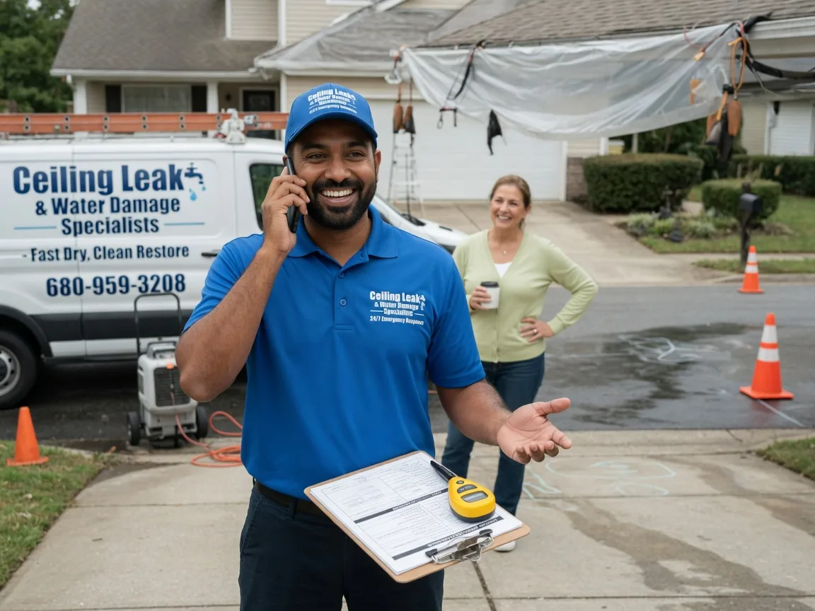 Ceiling Leak Cleanup Delmar, DE FAQs